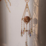 Zonnevanger, Suncatcher, Suncatchers, Manifesteren, Manifestatie, Edelstenen, Kristallen, Gemstones, Crystals, Bloemagaat, Flower Agate